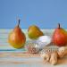 Prepare a delicious sauce with pear