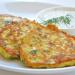 How many calories are in zucchini pancakes?