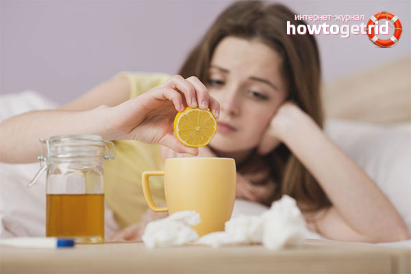How to get rid of the flu with folk remedies